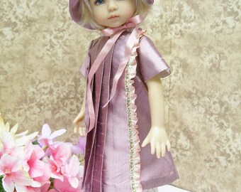 PDF Schnittmuster Effner 13" Little Darling, "Mondays Child" Kleid und Häubchen"