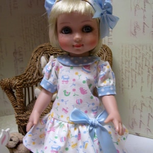 PDF Instant Delivery Pattern for 10&quot; Ann Estelle, Dropwaist Dress Pattern, Slip, Panties, 2 Hats