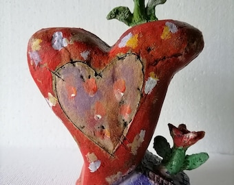 Pet urn, ashes, ceramic