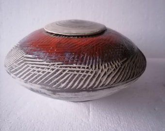 Animal urn ash urn ceramic