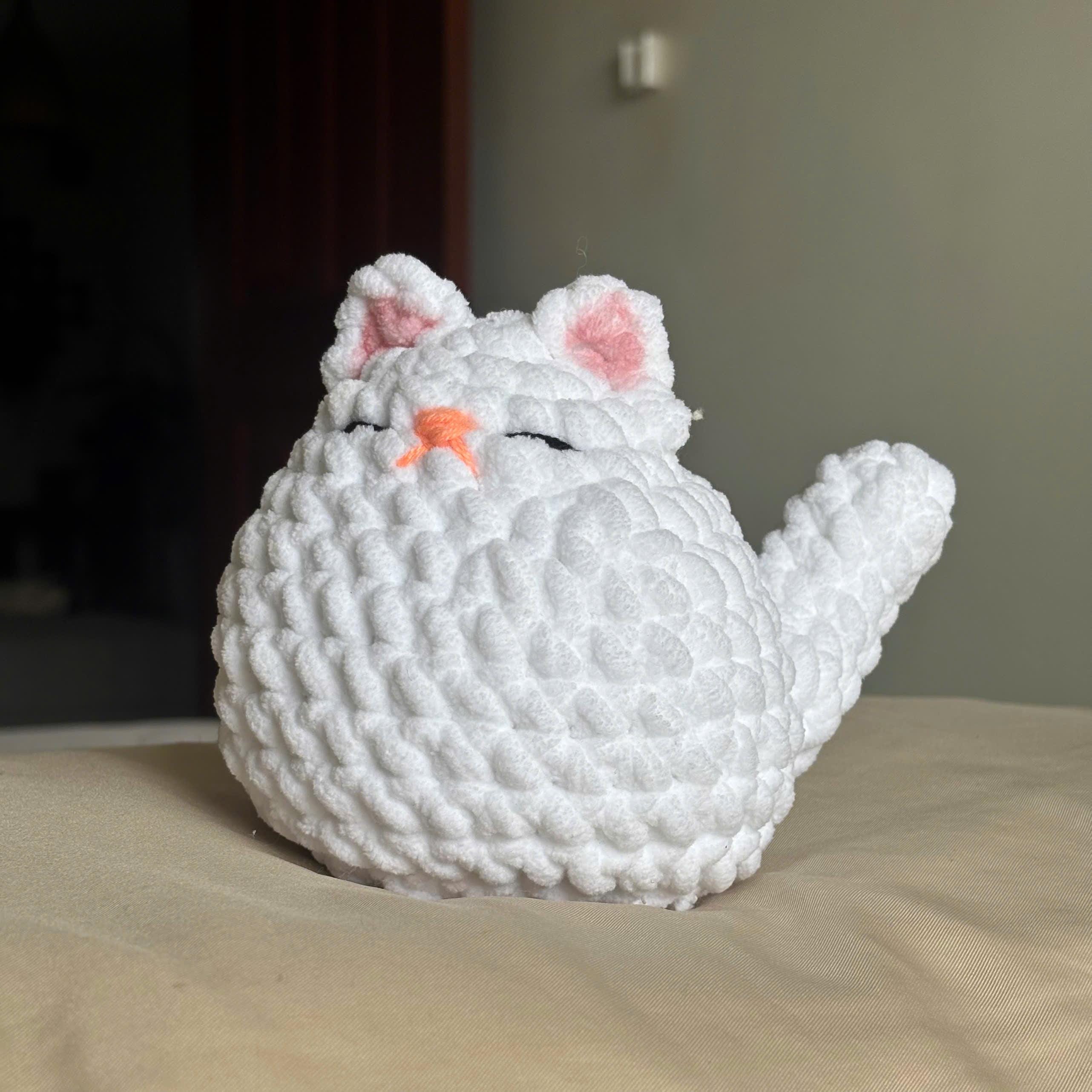 Grumpy Cat No-sew Crochet Pattern Easy DIY Plushie - Etsy