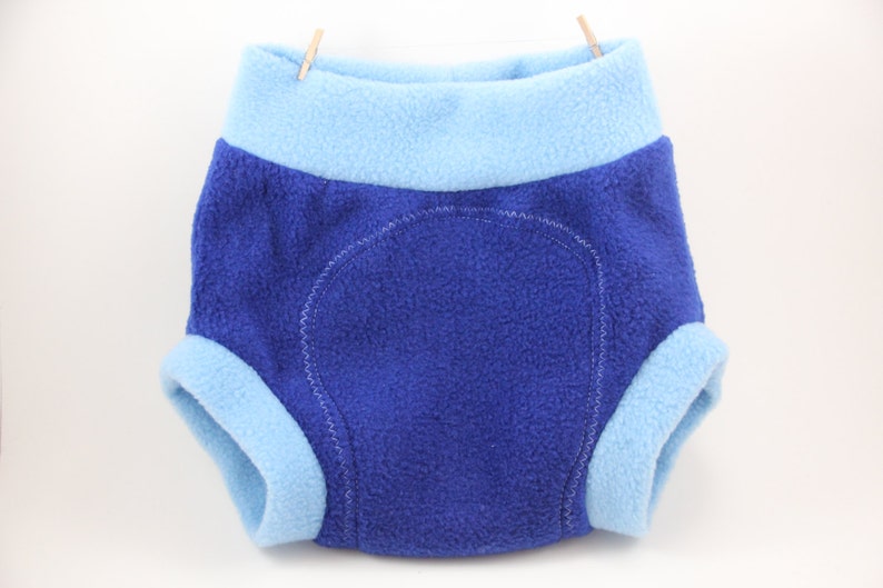 Solid Color Fleece Diaper Cover Shortie Soaker Great Baby Etsy