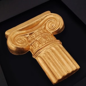 Ionic Capital | Greek architecture | Acropolis | Column | classical greek gift | Collectible | Wall Art | Ancient Greek History | Parthenon