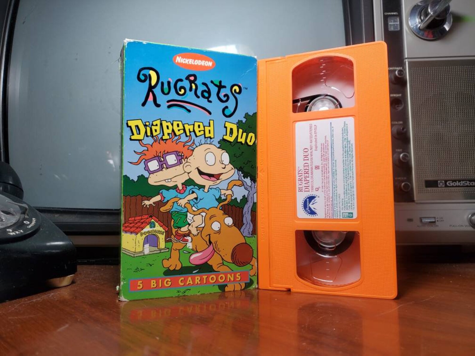 Rugrats Diapered Duo Vhs Video Tape Vintage Childrens Cartoon Images and Photos finder