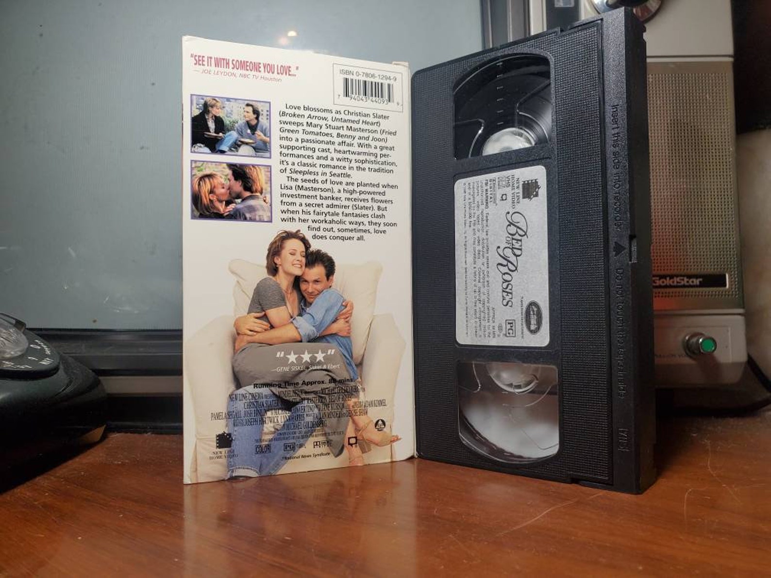 Bed of Roses VHS Video Cassette Tape Movie Vintage Retro Etsy