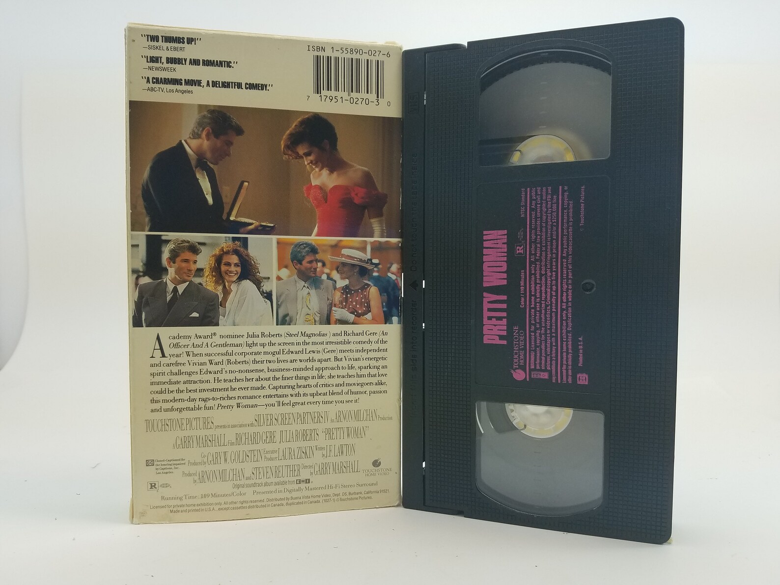 Pretty Woman VHS Video Cassette Tape Julia Roberts Richard Etsy