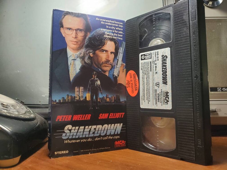 Shakedown VHS Video Cassette Tape Movie Vintage Retro VHS | Etsy