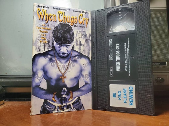 When Thugs Cry Vhs Video Cassette Tape Movie Vintage Retro Etsy