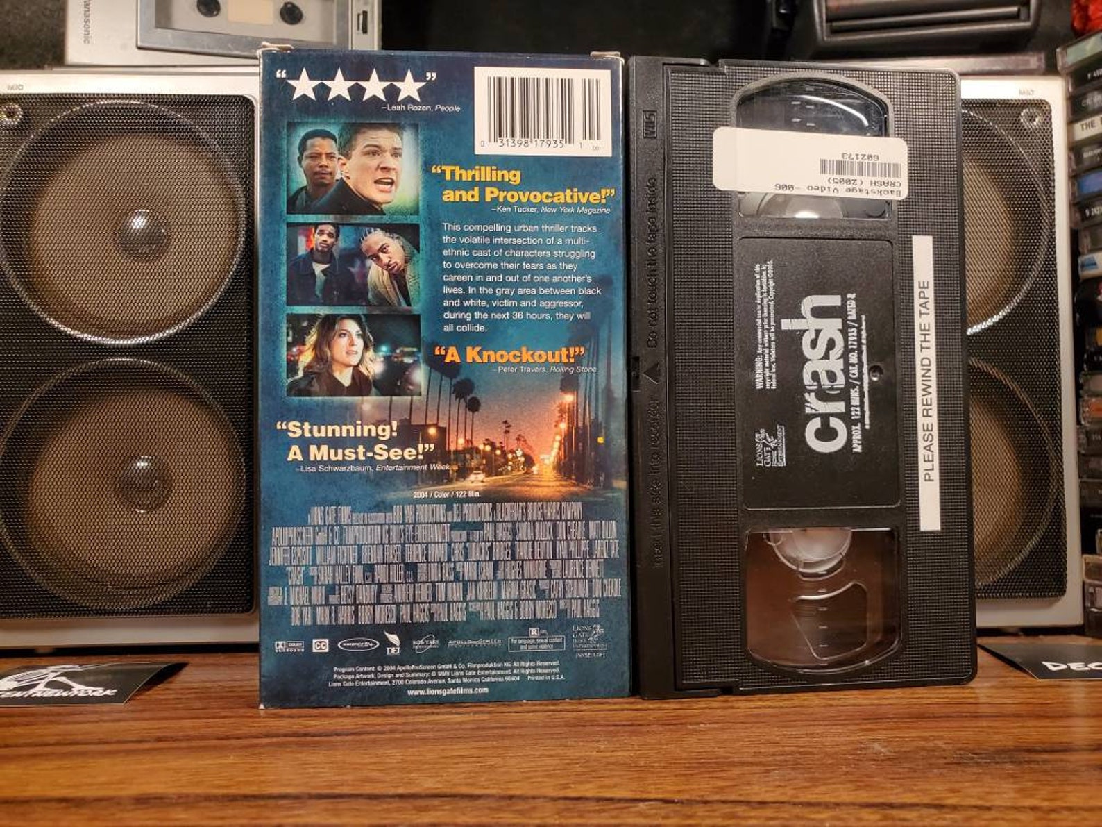 Crash VHS Video Cassette Tape Movie Vintage Retro VHS Etsy