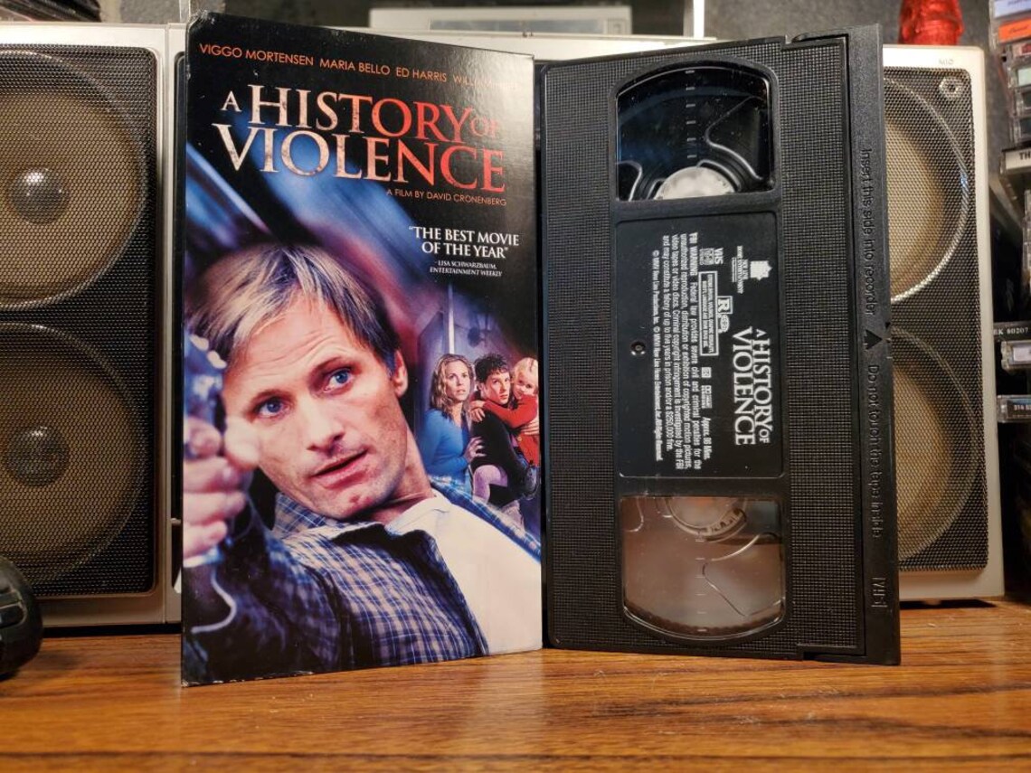 A History of Violence VHS Video Cassette Tape Movie Etsy