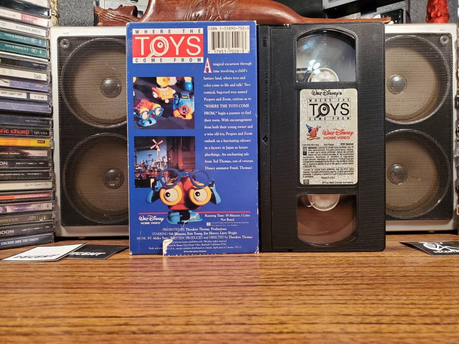 Where the Toys Come From VHS Video Cassette Tape Movie Etsy
