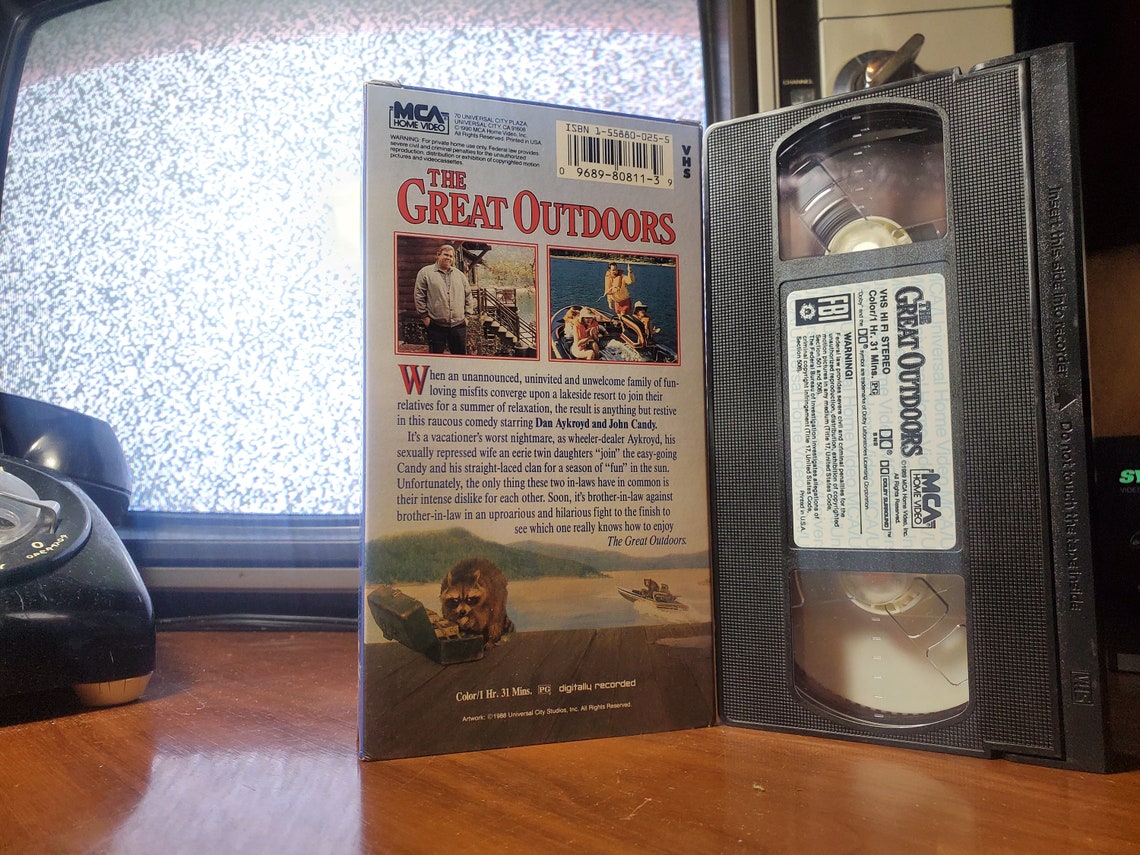 The Great Outdoors VHS Video Cassette Tape Movie Vintage | Etsy