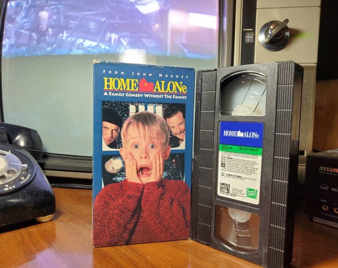Home Alone VHS Video Cassette Tape Movie Vintage Retro VHS Etsy