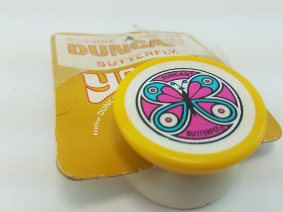 vintage genuine duncan butterfly yoyo