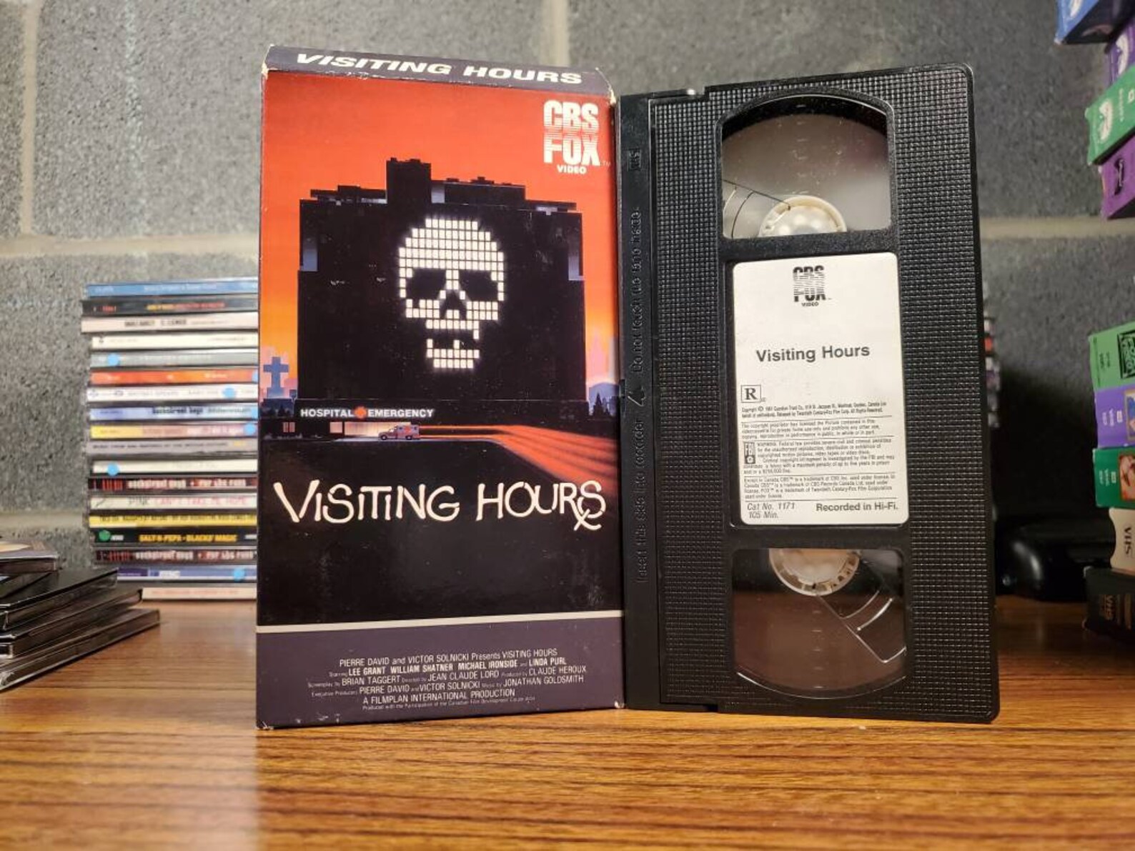Visiting Hours VHS Video Cassette Tape Movie Vintage Retro Etsy