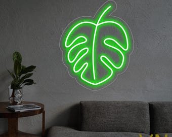 カスタム盆栽ネオンライト、グリーンツリー LED ライト、グリーン