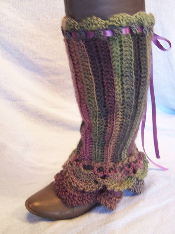 Crochet PATTERN Luxury Leg Warmers english Only -  Canada