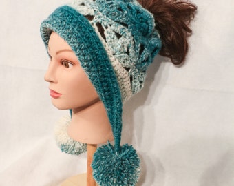 Frozen Snow Hat Original And Convertible Adult and Child Crochet Pattern PDF