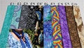 Cooling Neck Wraps V, Improved Design, Cooling Neck Tie, Cooling Head Wrap, Neck Cooler, Reusable, Cooling Bandana,  Kerchief, Rainbow, Fish