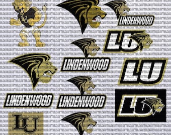 Lindenwood College SVG, Athletics, Lions SVG, University, Football, Basketball, Cricut, Digital File.