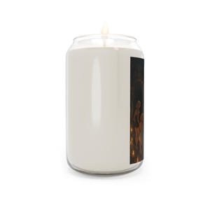 Bougie parfumée « Épices de bain » (soja cultivé aux États-Unis) : aromathérapie maison confortable image 4