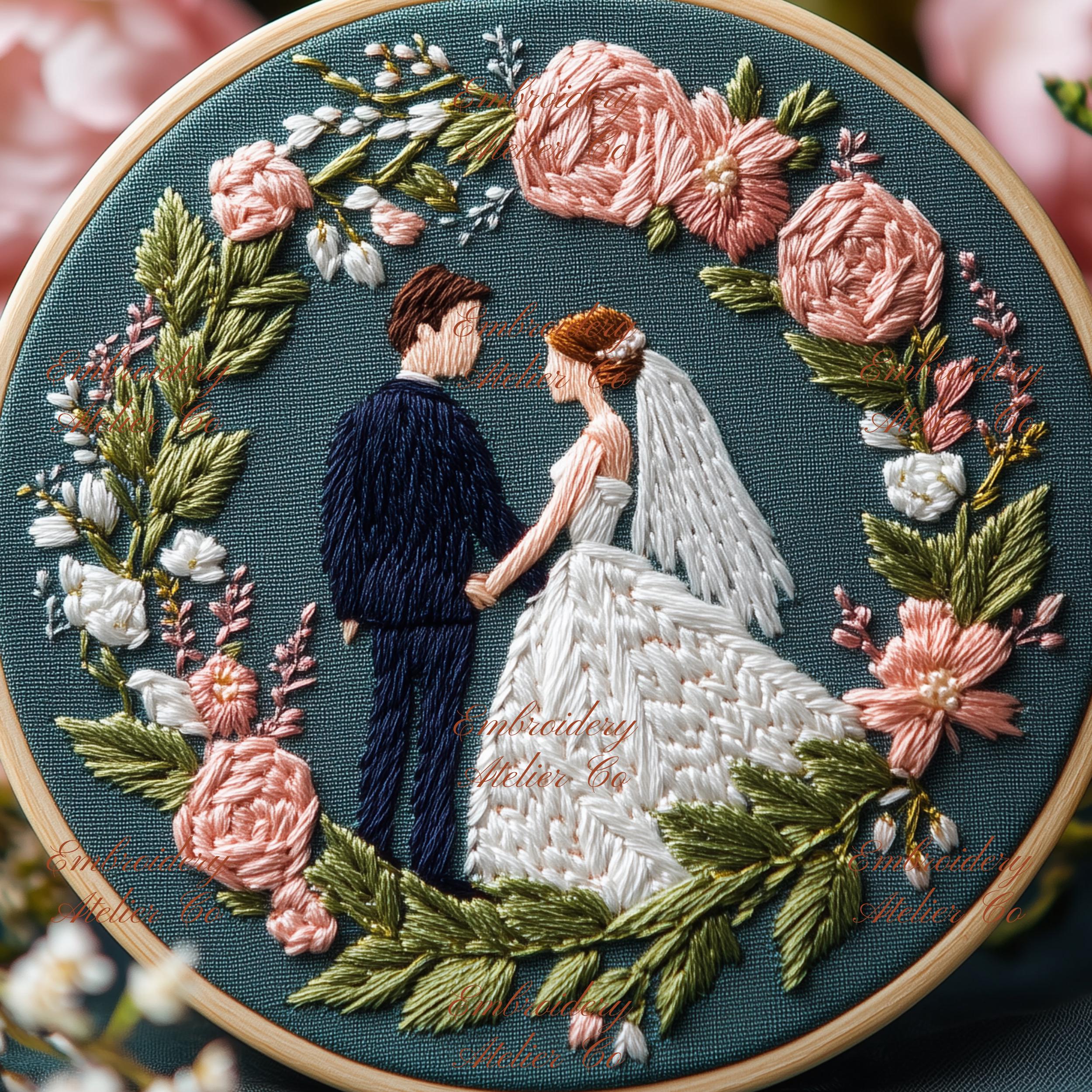 Aafreen Hand Embroidered Wedding Set