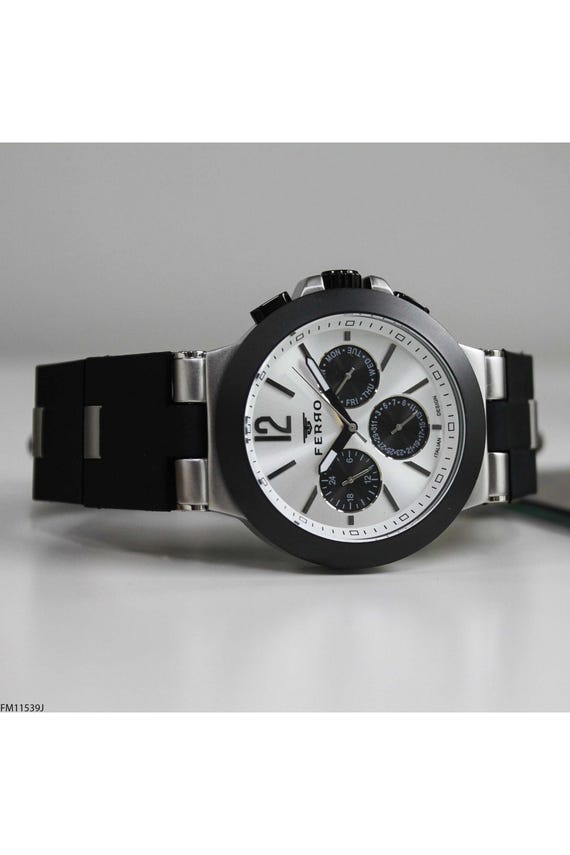 Chronograph Herrenuhr Silikonarmband Sport-Chronograph Für Herren