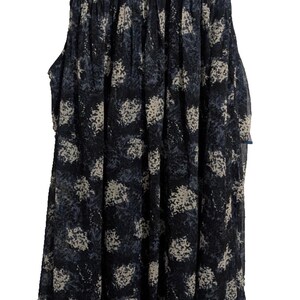 New Joie Anthropologie Baltic Print Chiffon Babydoll Sheath Dress - Women's Large - Boho Coquette Designer Party Special Occasion Wedding image 2