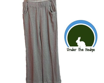 Deadstock Y2K Southpole Silver Metallic Wide Leg Knit Track Pants - Women's XL - Bratzcore Streetwear