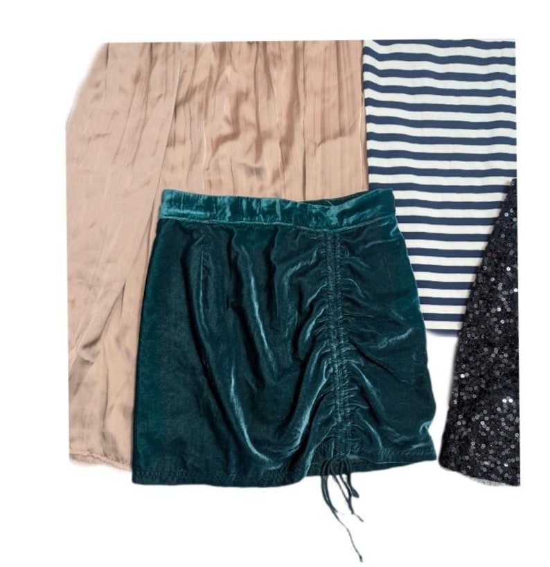 Skirt Bundle Size XS 0 00 Free People J Crew Magaschoni Glam Prep Indie image 6