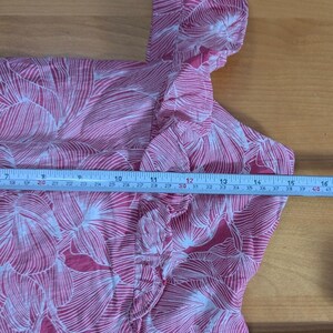 Anthropologie &Merci roze minijurk met bloemen en micro-ruches | Coquette Cottagecore Boho Vrouwelijk | Maat Small afbeelding 7