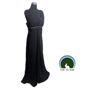 Empire Waist Black Dress - Etsy Empire Waist Black Dress - Etsy