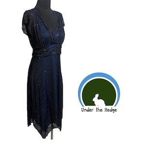 Dark Blue Fairy Dress - Etsy