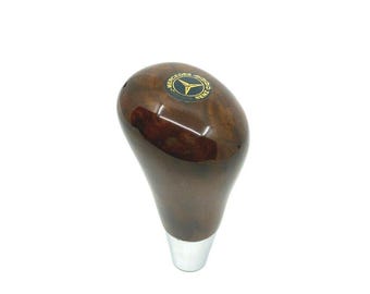 Pomo de cambio de marchas de madera de nogal para Mercedes Clase S W220 1999-2006