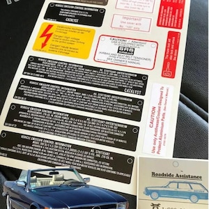 Vintage Mercedes Sticker - Etsy