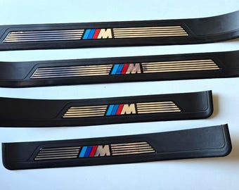 Door Sill Cover Protector Plate Set 4 pcs For BMW E39 96-03 M5