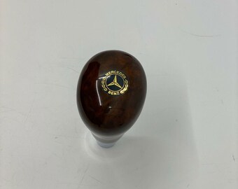 Walnut Wood Shift Knob Gear Knob Fit For Mercedes SL Klasse R129