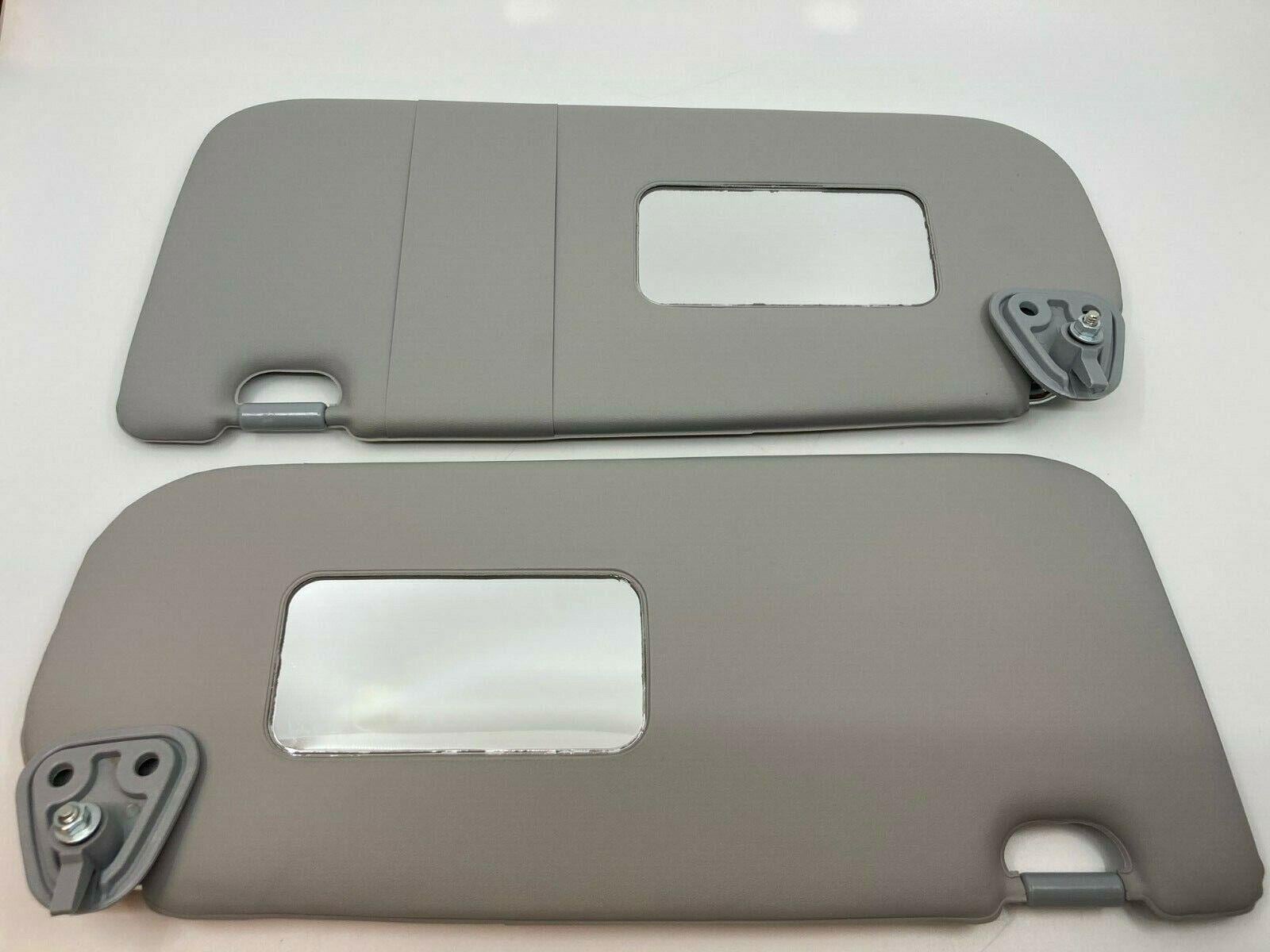 Fit For Hyundai IX35 Interior Vinyl Sunvisor Gray Color Pair LHD