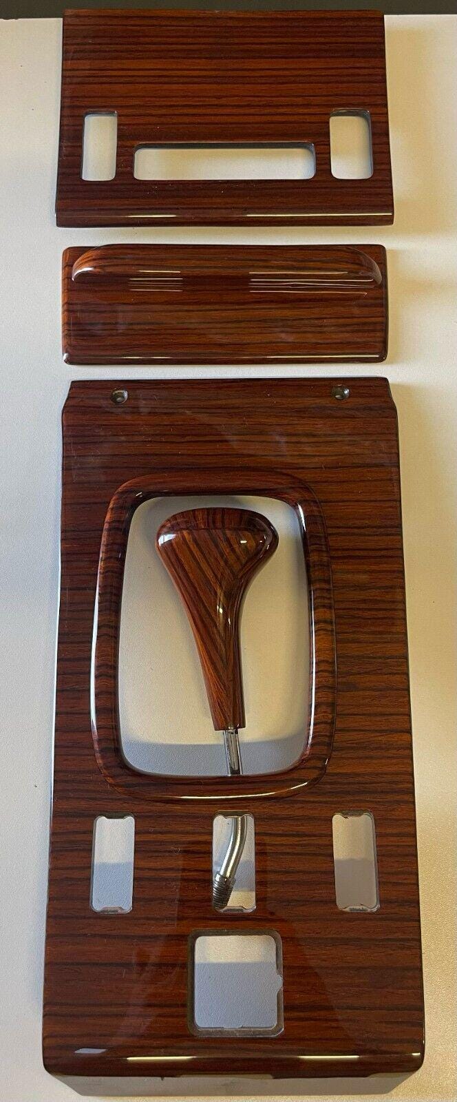 Zebrano Wood Trim Set Fit For Mercedes R107 C107 W107 SL Series