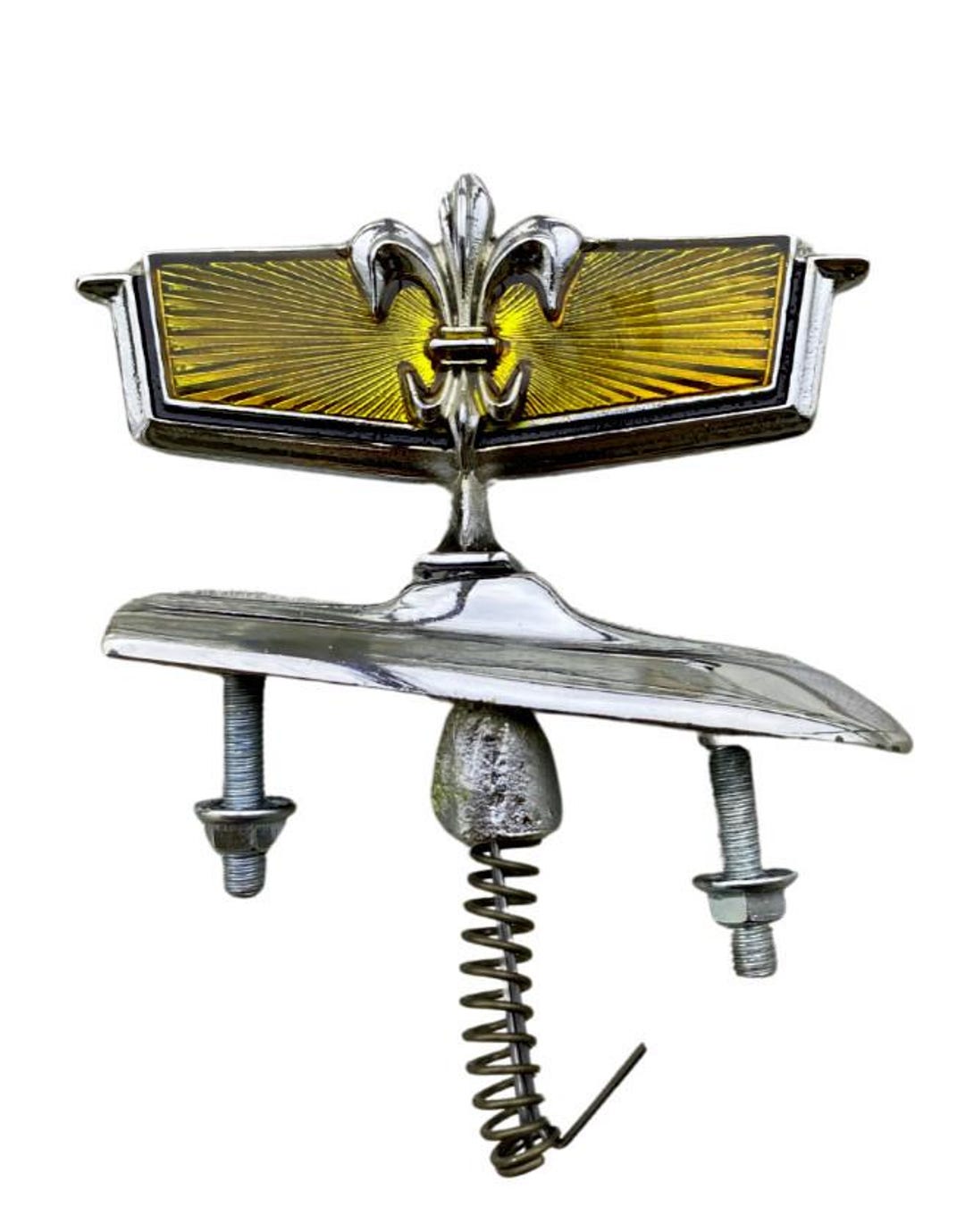 New 1980 1990 Chevrolet Caprice Hood Front Gold Yellow Emblem