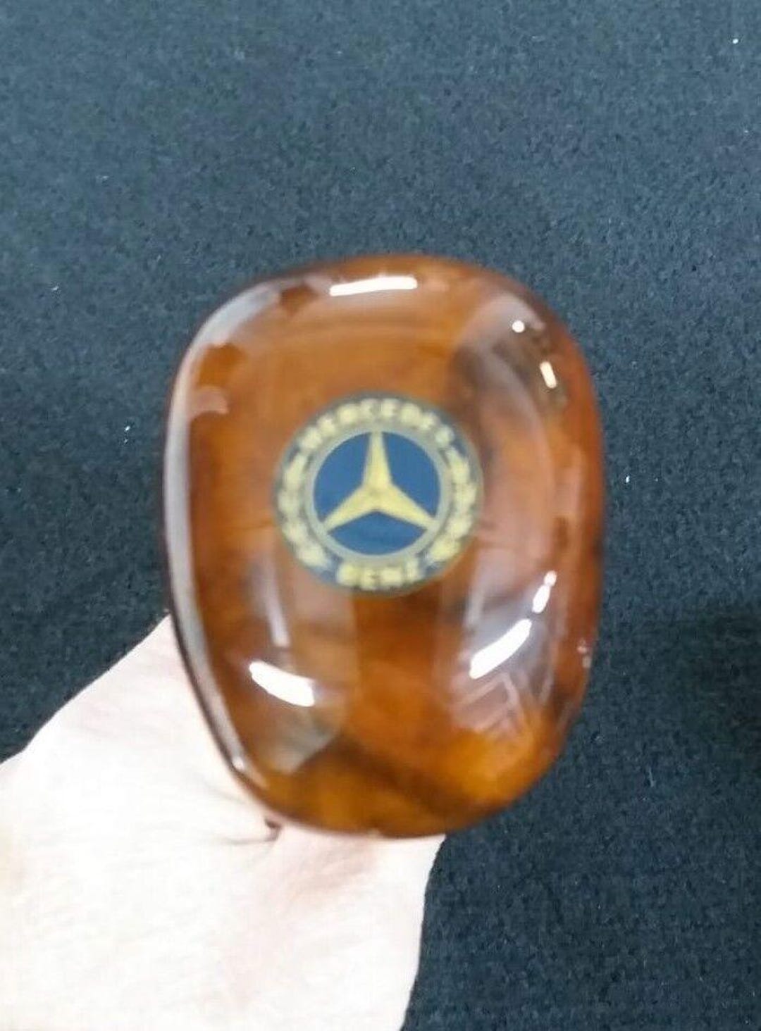 Genuine Root Wood Automatic Shift Knob For Mercedes W126 (1989 Onwards) – Handmade In Germany