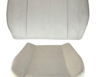 Juego de almohadillas de espuma para cojín de asiento superior e inferior para Porsche 911 Coupe Targa 1965-1968