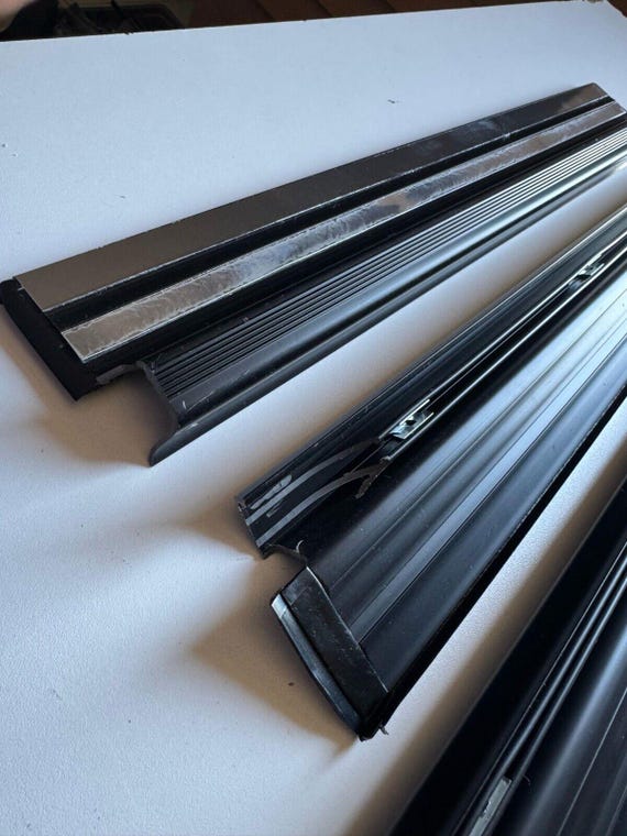 Door Sill Cover Plate Set 4 Pcs for Mercedes W124 Sedan 85-96