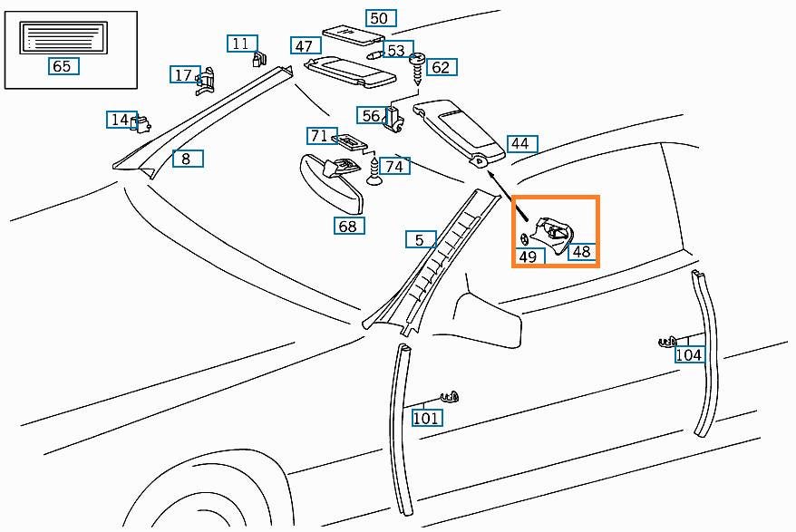 Mercedes R129 SL Class Used Original Part Shop Page 8 - Foto 4