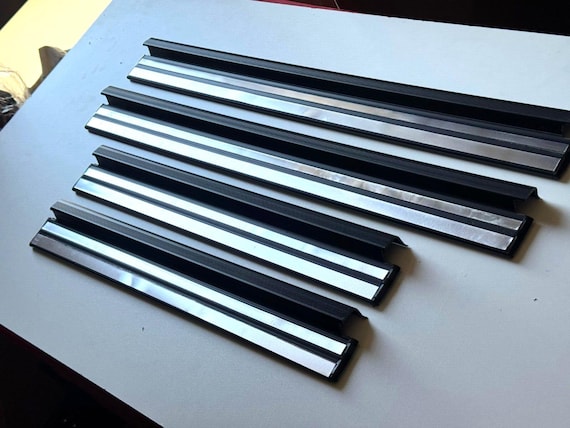 Door Sill Cover Plate Set 4 Pcs for Mercedes W124 Sedan 85-96