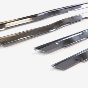 Door Panels Upper Metal Moulding Fits For BMW E10 (2002 Series) 4 Pcs New