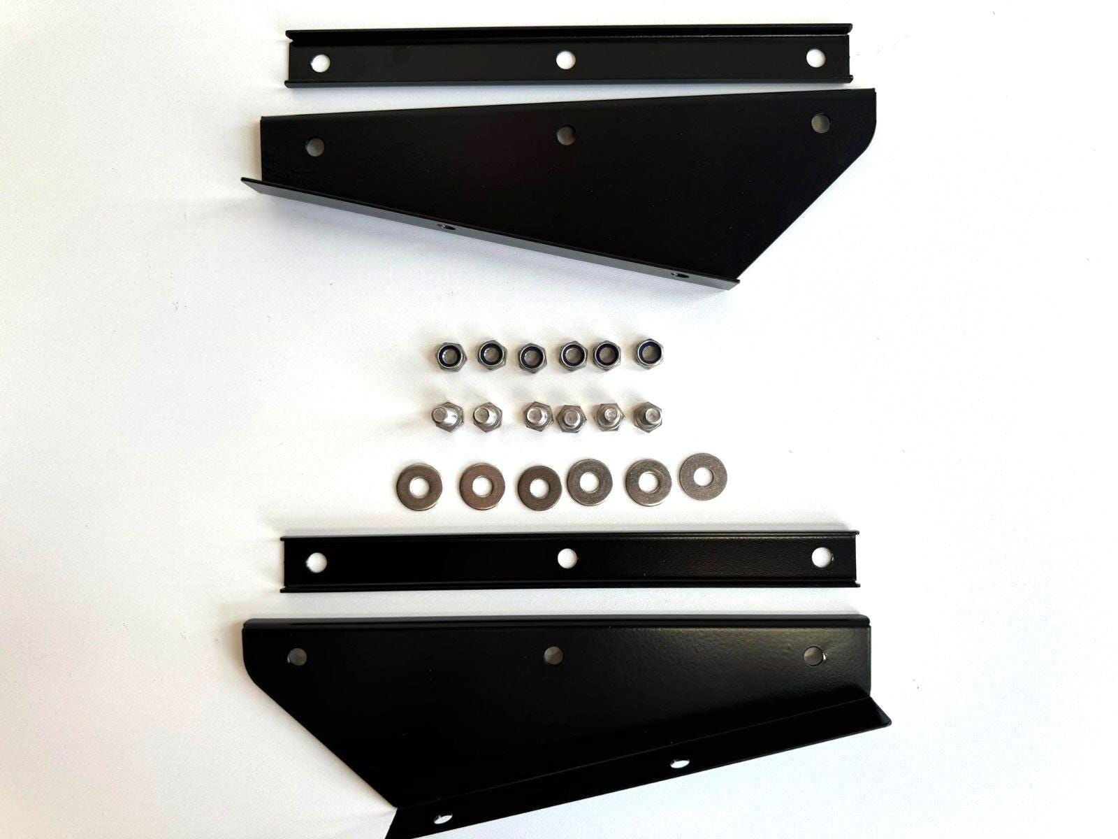 Bison Autodesign Stainless Mud Flap Brackets – Land Rover Defender 110/130 Rear