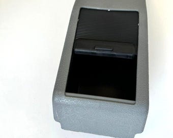 For Mercedes W124 C124 S124 Center Console Storage Box Gray