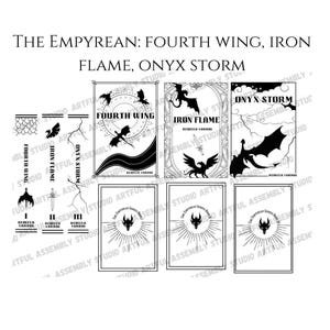 Bokomslag inspirerade av Empyraens-serien i SVG-fil för nedladdning
