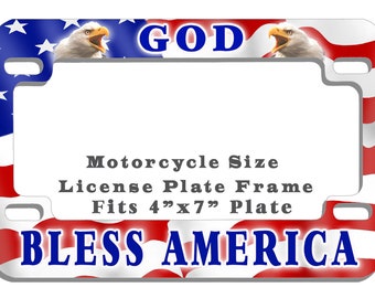 Product Express Id Rather BE Riding My Motorcycle License Plate Frame Car Accessories Gift